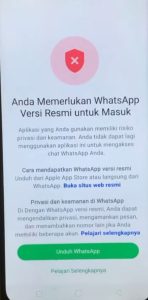 wa mod sudah gak bisa